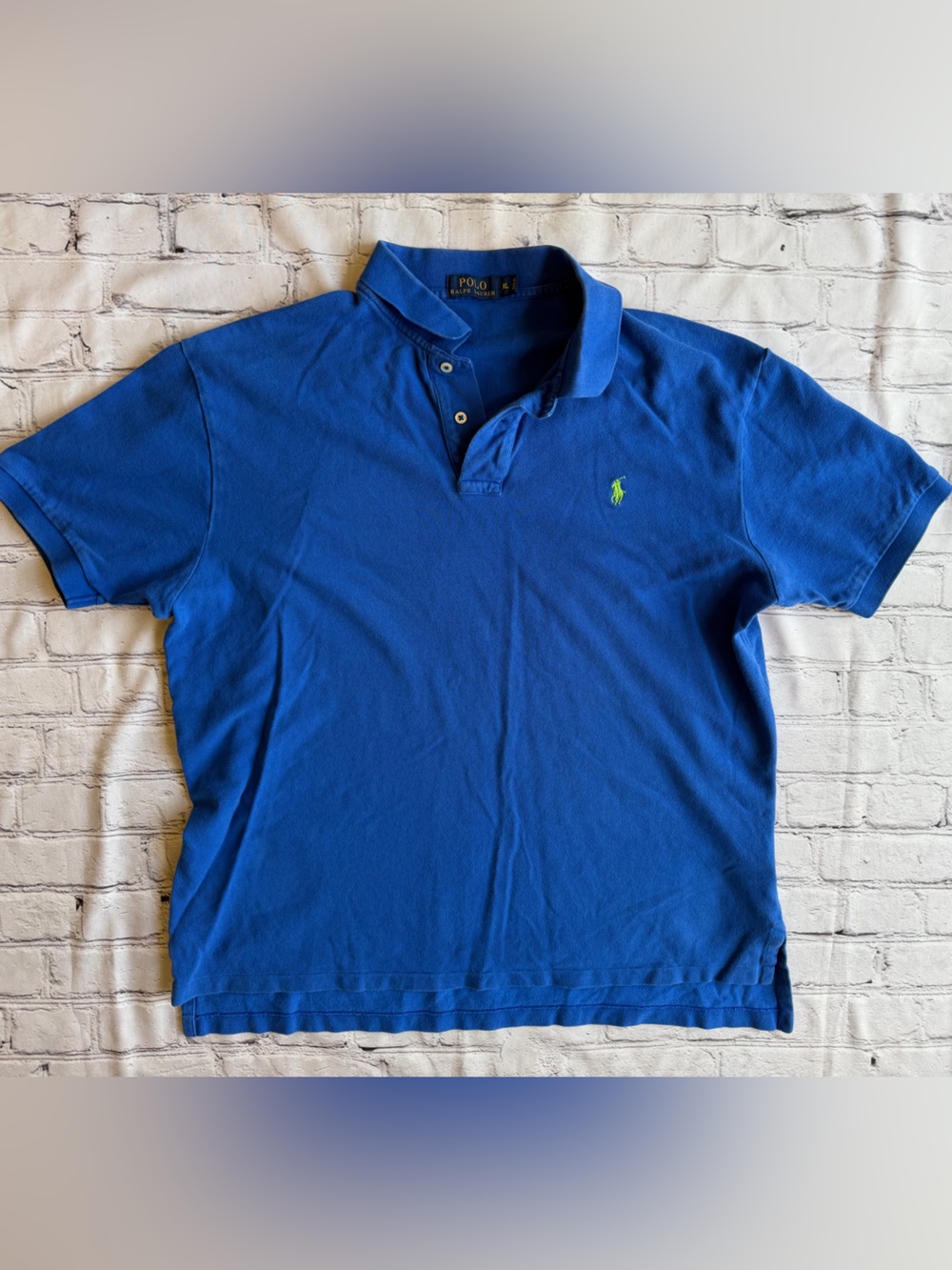 Polo by Ralph Lauren Men’s Royal Blue Classic Piqué Polo Shirt